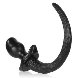 Oxballs Plug Queue Puppy Tail Beagle 9.5 x 5cm Noir